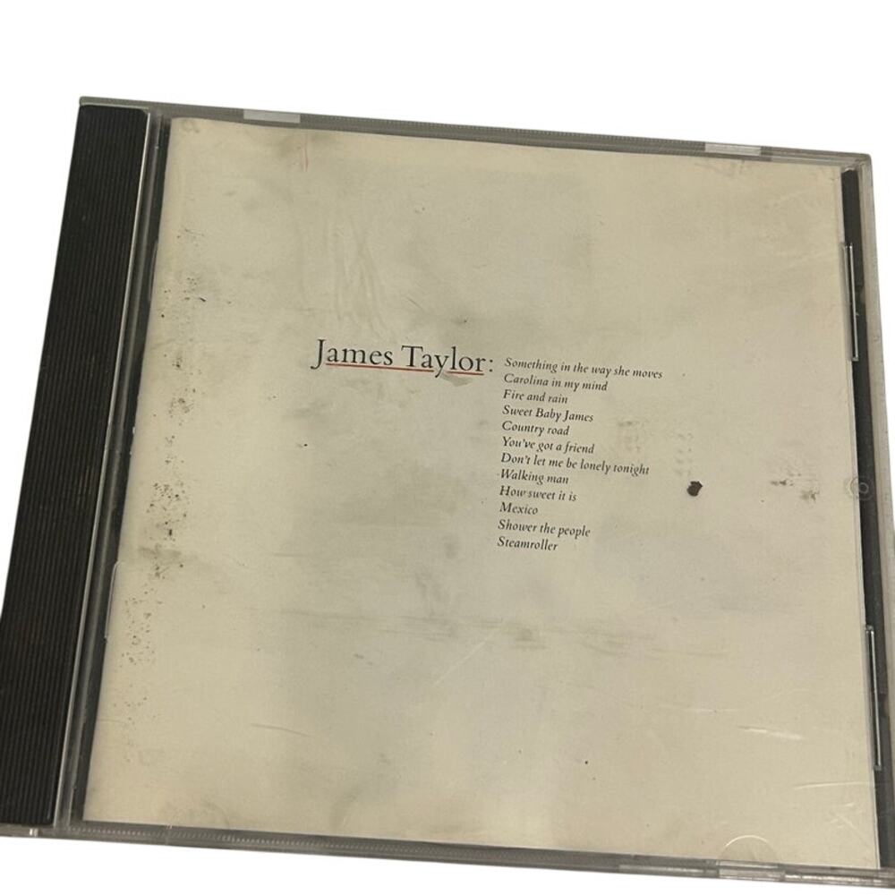 James Taylor's Greatest Hits CD Fire and Rain & You've Got A Friend